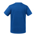 Bright Royal Blue - Back - Russell Childrens-Kids Organic Short-Sleeved T-Shirt