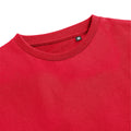 Red - Pack Shot - Russell Childrens-Kids Organic Short-Sleeved T-Shirt