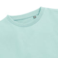 Aqua Blue - Pack Shot - Russell Childrens-Kids Organic Short-Sleeved T-Shirt
