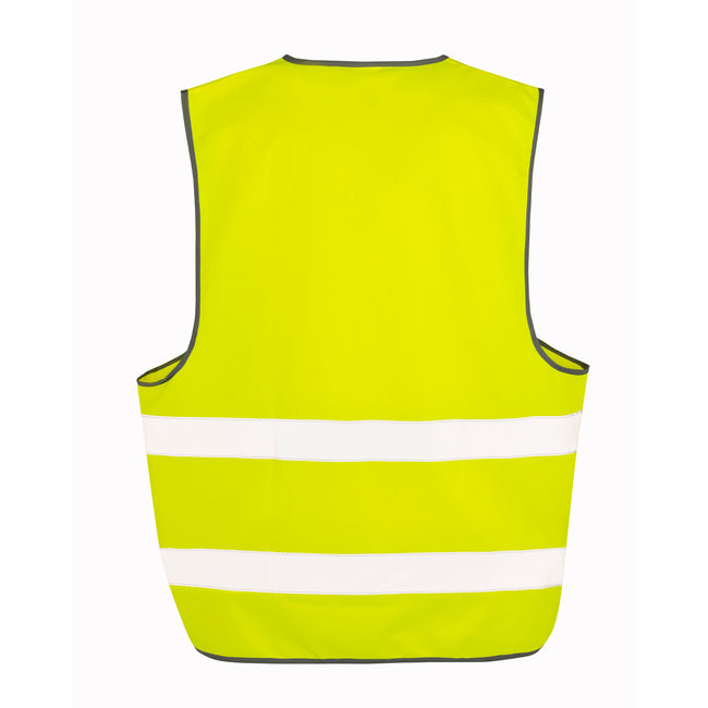 Yellow - Side - Result Unisex Adult High-Vis Reflective Vest