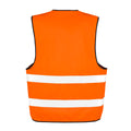 Fluorescent Orange - Side - Result Unisex Adult High-Vis Reflective Vest