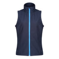 Navy - Front - Result Womens-Ladies Softshell Body Warmer