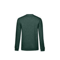 Dark Green Heather - Back - B&C Womens-Ladies Set-in Sweatshirt