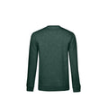 Dark Green Heather - Back - B&C Womens-Ladies Set-in Sweatshirt