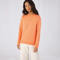 Light Orange - Back - B&C Womens-Ladies Set-in Sweatshirt
