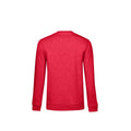 Red Heather - Back - B&C Womens-Ladies Set-in Sweatshirt