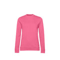 Pink - Front - B&C Womens-Ladies Set-in Sweatshirt