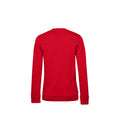 Red - Back - B&C Womens-Ladies Set-in Sweatshirt