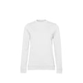 White - Front - B&C Womens-Ladies Set-in Sweatshirt