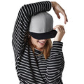 Grey-Black - Back - Beechfield Unisex Adult Two Tone Baseball Cap