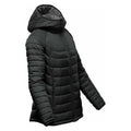 Black-Graphite - Side - Stormtech Womens-Ladies Stavanger Thermal Padded Jacket