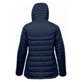Navy-Dark Graphite - Back - Stormtech Womens-Ladies Stavanger Thermal Padded Jacket