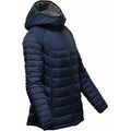 Navy-Graphite - Front - Stormtech Womens-Ladies Stavanger Thermal Padded Jacket