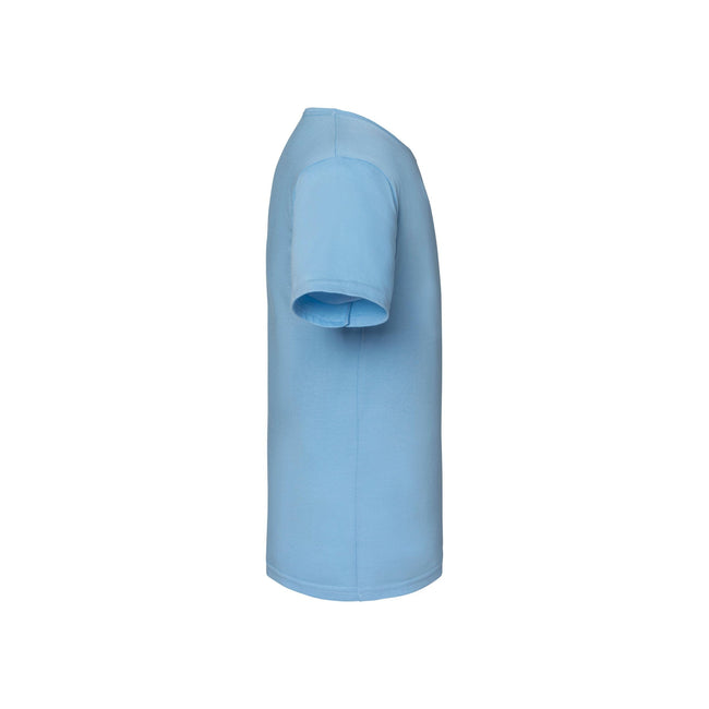 Sky Blue - Side - Fruit of the Loom Childrens-Kids Iconic 150 T-Shirt