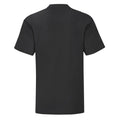 Black - Back - Fruit of the Loom Childrens-Kids Iconic 150 T-Shirt