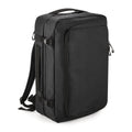 Black - Front - Bagbase Unisex Adult 40L 2 Wheeled Cabin Bag