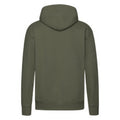 Classic Olive - Back - Fruit of the Loom Mens R Hoodie