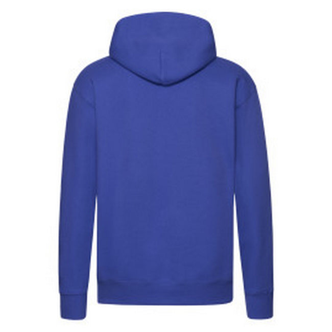 Royal Blue - Back - Fruit of the Loom Mens R Hoodie