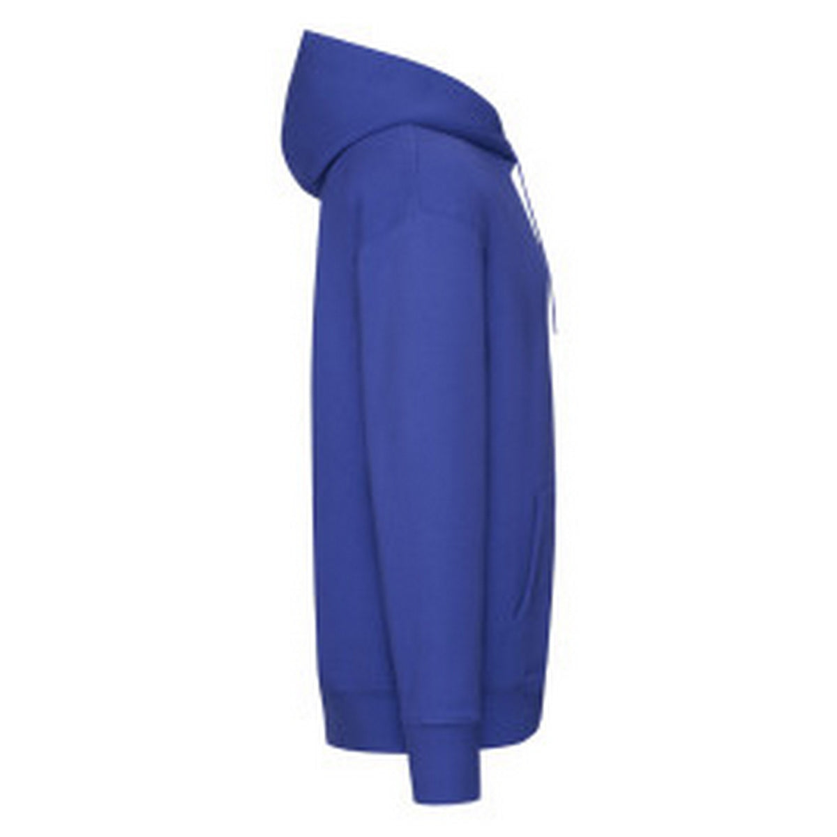 Royal Blue - Side - Fruit of the Loom Mens R Hoodie