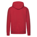 Red - Back - Fruit of the Loom Mens R Hoodie