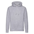 Heather Grey - Front - Fruit of the Loom Mens R Hoodie