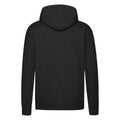 Black - Back - Fruit of the Loom Mens R Hoodie