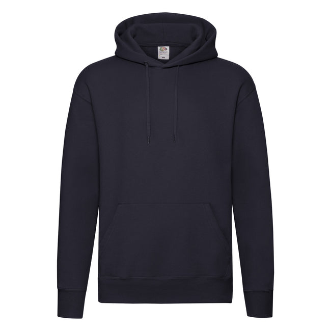 Deep Navy - Front - Fruit of the Loom Mens R Hoodie