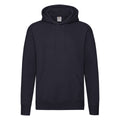 Deep Navy - Front - Fruit of the Loom Mens R Hoodie