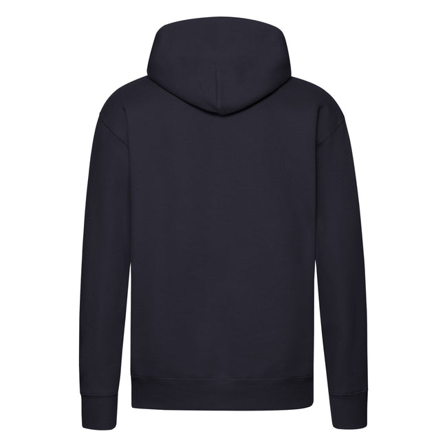 Deep Navy - Back - Fruit of the Loom Mens R Hoodie