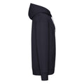 Deep Navy - Side - Fruit of the Loom Mens R Hoodie
