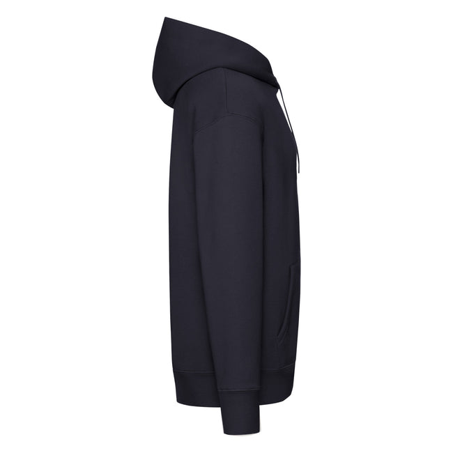 Deep Navy - Side - Fruit of the Loom Mens R Hoodie