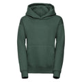 Bottle Green - Front - Jerzees Schoolgear Childrens-Kids Hoodie