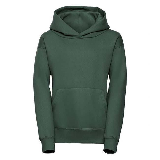 Bottle Green - Front - Jerzees Schoolgear Childrens-Kids Hoodie