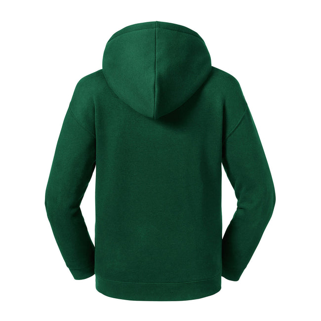 Bottle Green - Back - Jerzees Schoolgear Childrens-Kids Hoodie