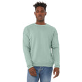 Dusty Blue - Front - Bella + Canvas Unisex Adult Fleece Drop Shoulder Sweatshirt