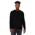 DTG Black - Back - Bella + Canvas Unisex Adult Fleece Drop Shoulder Sweatshirt