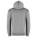 Grey Heather - Back - Kustom Kit Mens Hoodie