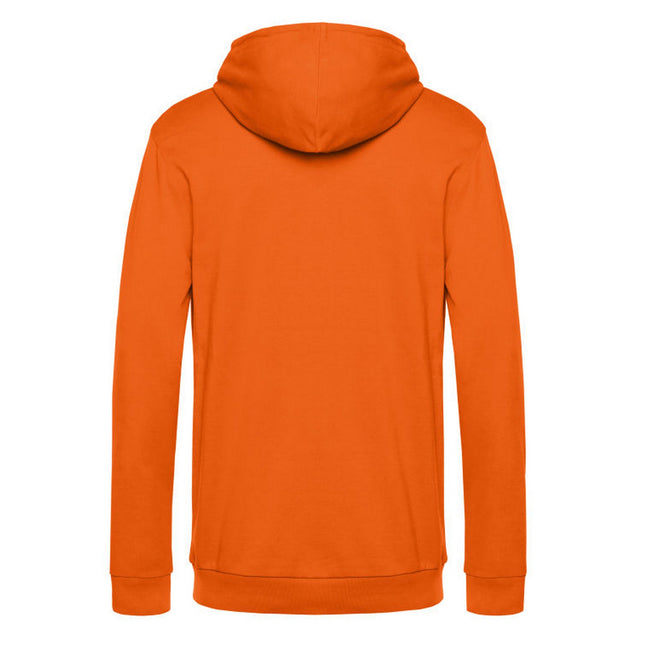 Pure Orange - Back - B&C Mens Hoodie