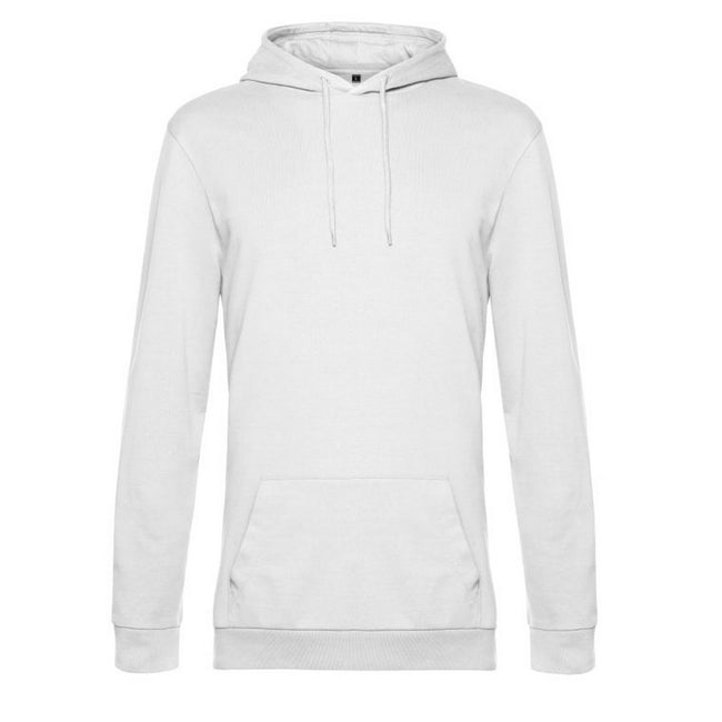 White - Front - B&C Mens Hoodie