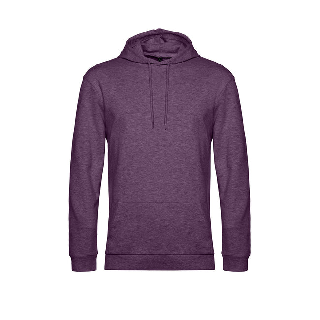 Purple Heather - Front - B&C Mens Hoodie