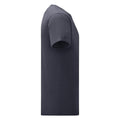 Deep Navy - Side - Fruit Of The Loom Mens Iconic 150 T-Shirt