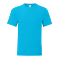Azure Blue - Front - Fruit Of The Loom Mens Iconic 150 T-Shirt