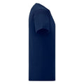 Navy - Side - Fruit Of The Loom Mens Iconic 150 T-Shirt