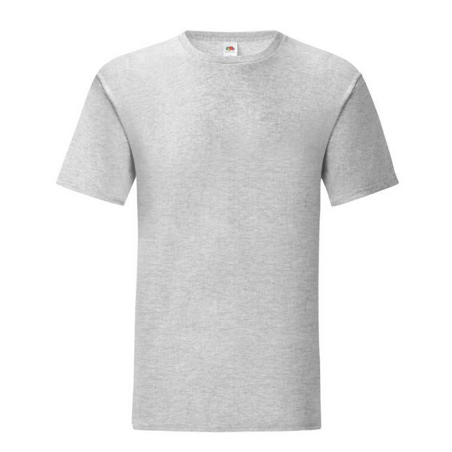 Heather Grey - Front - Fruit Of The Loom Mens Iconic 150 T-Shirt