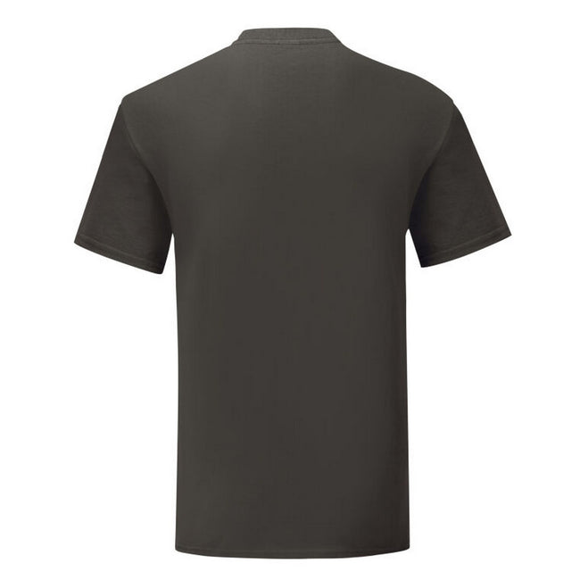 Light Graphite - Back - Fruit Of The Loom Mens Iconic 150 T-Shirt