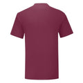 Burgundy - Back - Fruit Of The Loom Mens Iconic 150 T-Shirt