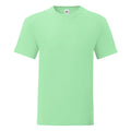 Mint Green - Front - Fruit Of The Loom Mens Iconic 150 T-Shirt