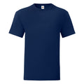 Navy - Front - Fruit Of The Loom Mens Iconic 150 T-Shirt