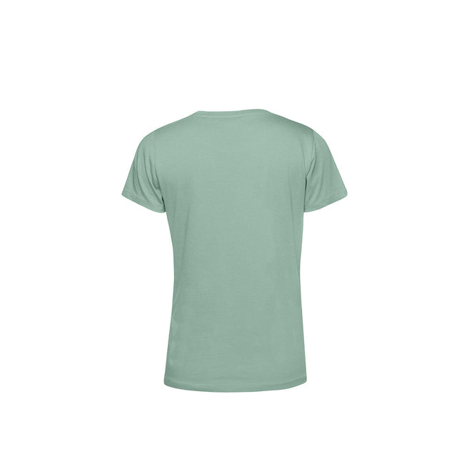 Sage Green - Back - B&C Womens-Ladies E150 Organic Short-Sleeved T-Shirt