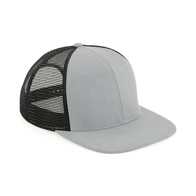 Dark Graphite-Black - Front - Beechfield Unisex Adult Original Trucker Cap